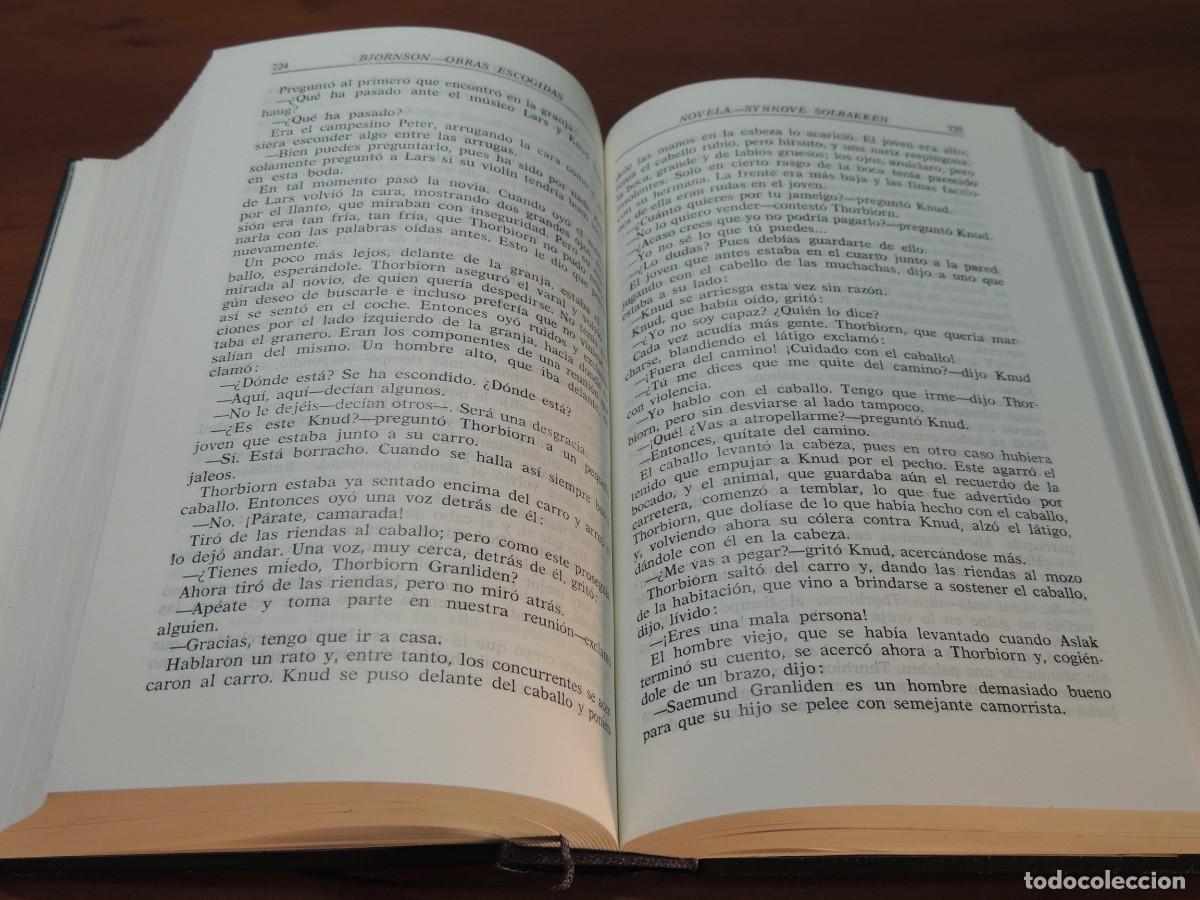 Libros de segunda mano: OBRAS ESCOGIDAS.- B. BJ&Ouml;RNSON - Foto 9