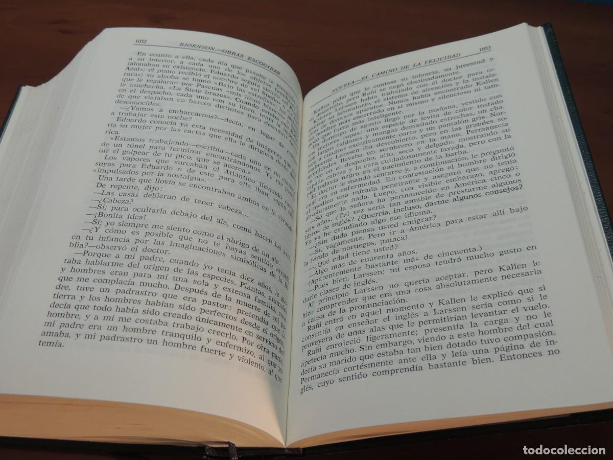 Libros de segunda mano: OBRAS ESCOGIDAS.- B. BJ&Ouml;RNSON - Foto 10