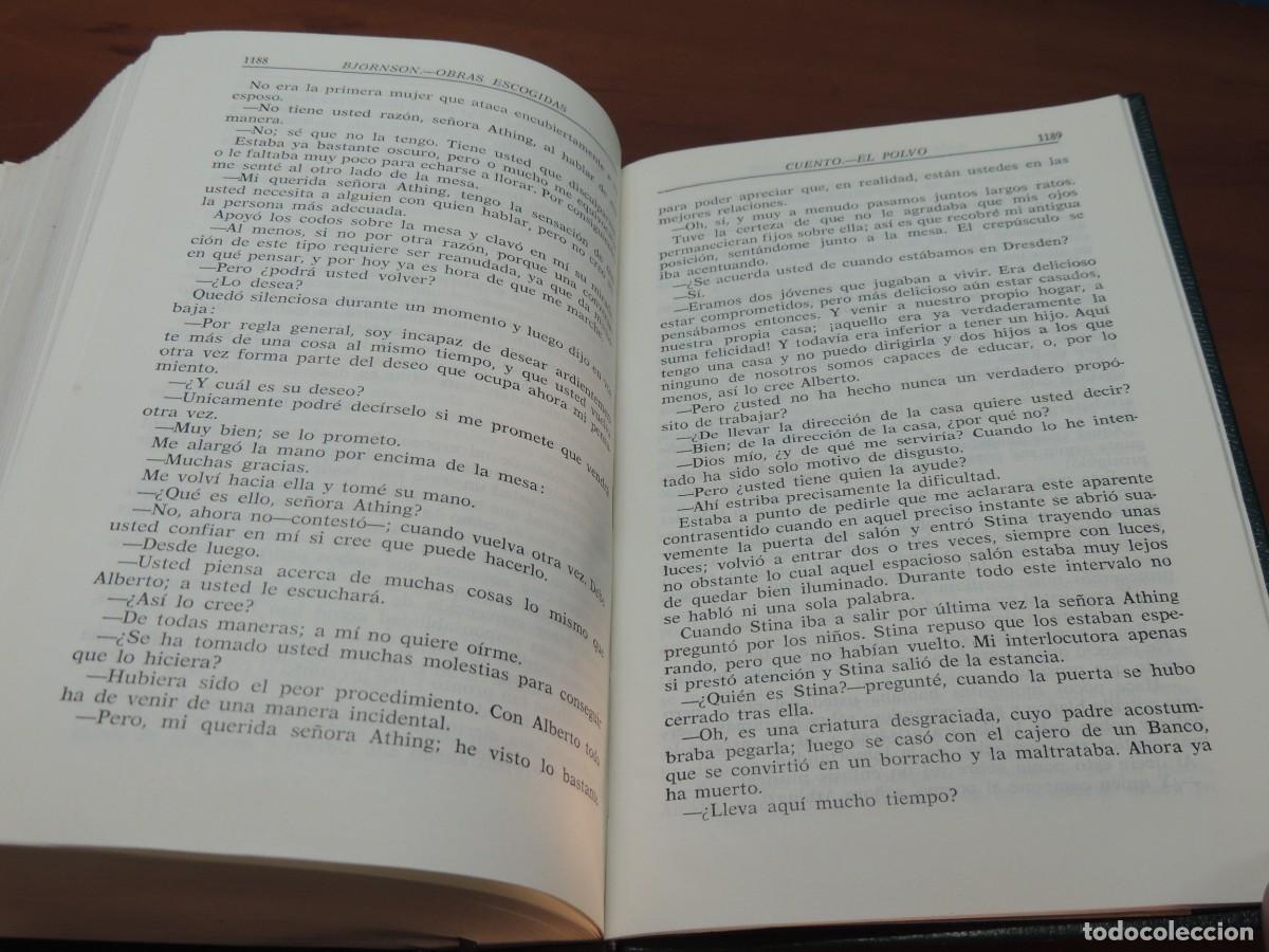 Libros de segunda mano: OBRAS ESCOGIDAS.- B. BJ&Ouml;RNSON - Foto 11