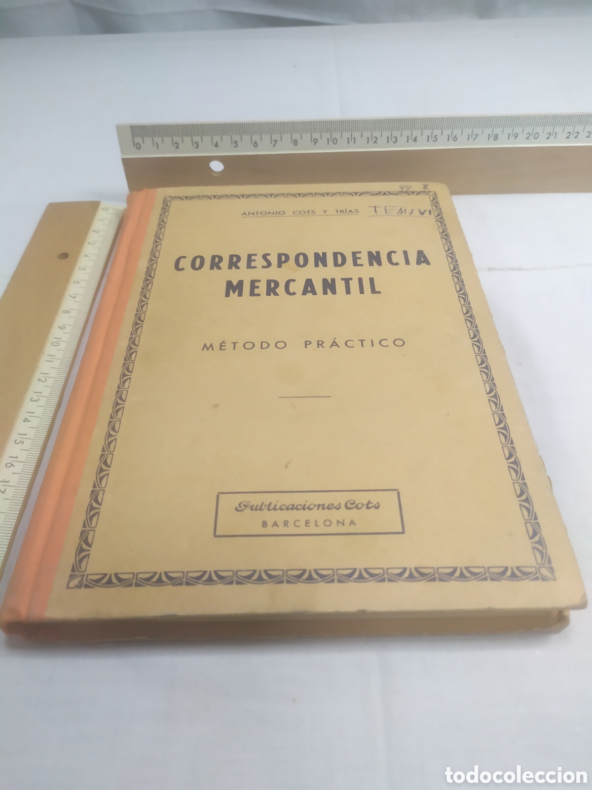 Libros de segunda mano: Correspondencia mercantil. Antonio Cots y Tr&iacute;as, 1965 KKB - Foto 1