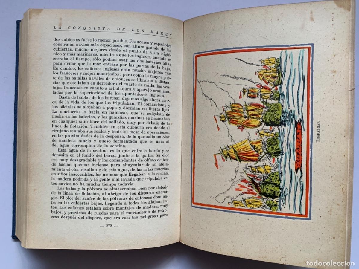 Libros de segunda mano: La conquista de los mares. de Hendrik W. Van Loon (Bols 10) - Foto 3