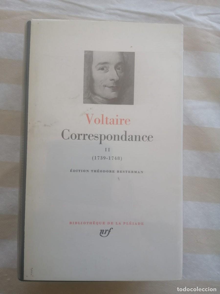 Libros de segunda mano: CORRESPONDANCE II (1739-1748). VOLTAIRE. PL&Eacute;IADE. 1977 - Foto 1