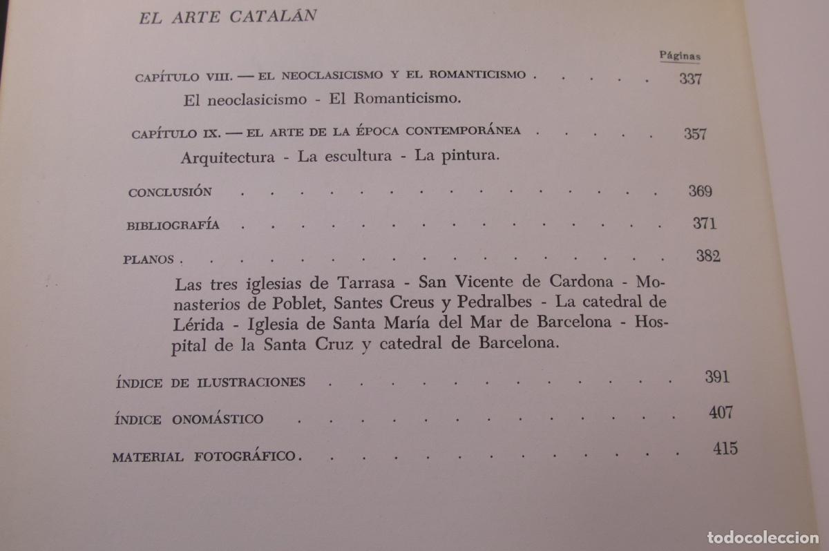 Libros de segunda mano: EL ARTE CATALAN. MARCEL DURLIAT - Foto 4