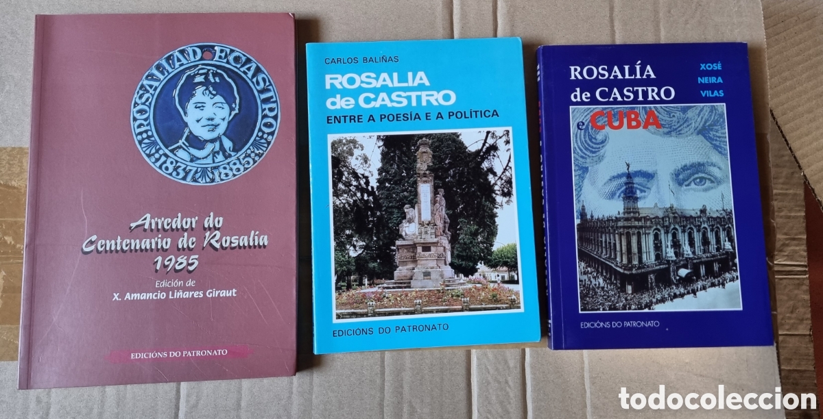 Libros de segunda mano: ROSALIA DE CASTRO (3 libros) - Foto 1