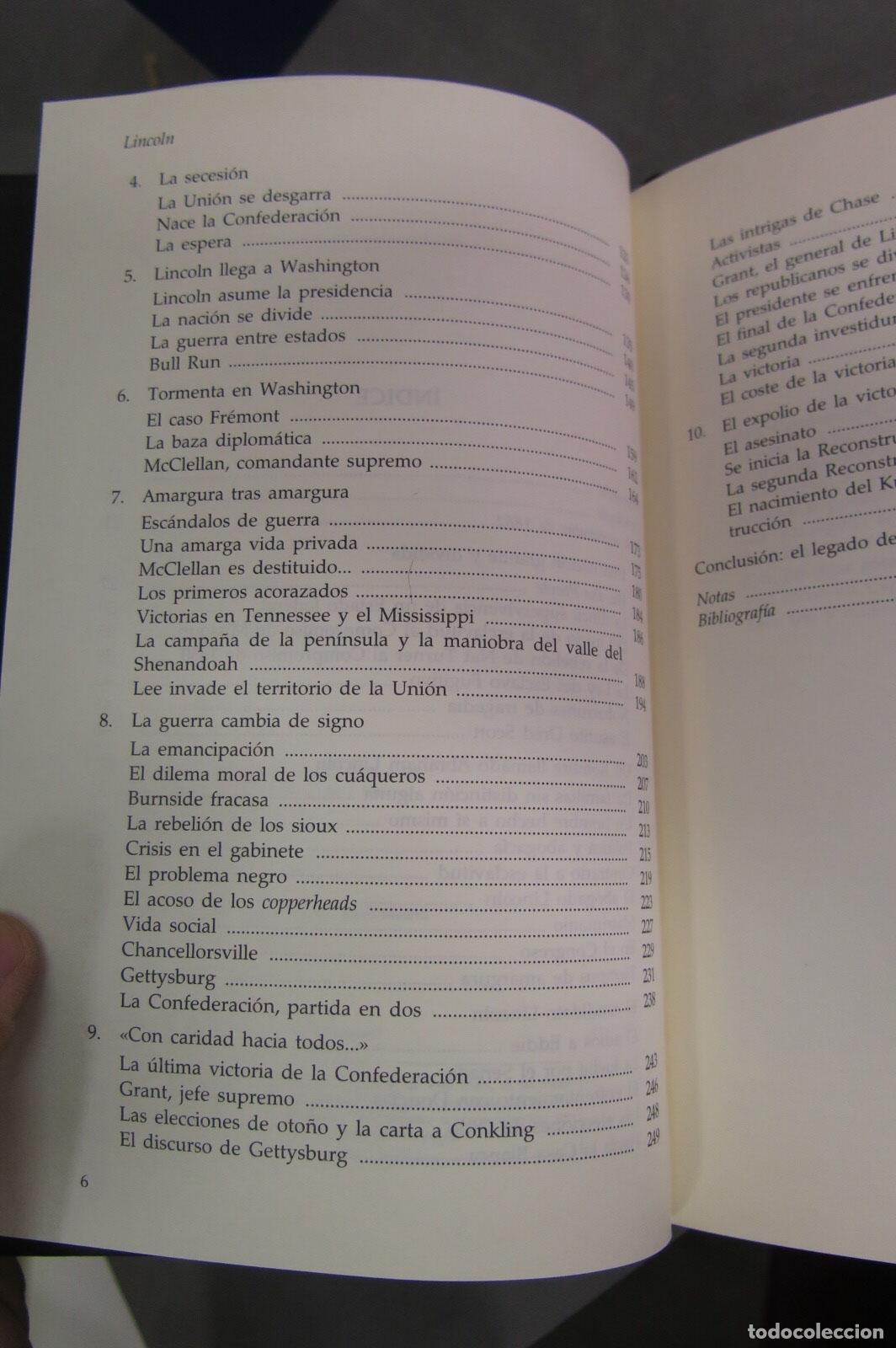 Libros de segunda mano: Lincoln. Vidal - Foto 3