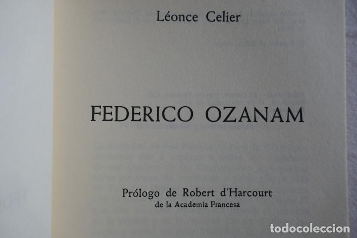 Libros de segunda mano: FEDERICO OZANAM - L&Eacute;ONCE CELIER - Foto 4