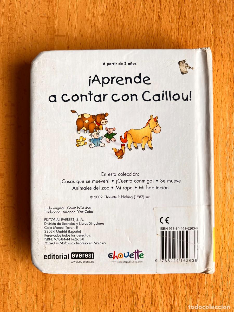 Libros de segunda mano: CAILLOU &iexcl;CUENTA CONMIGO! - ED. EVEREST 2009 - Foto 2