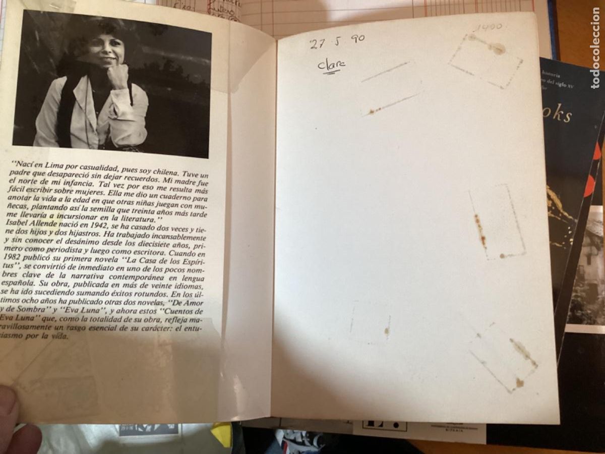 Libros de segunda mano: CUENTOS DE EVA LUNA ( ISABEL ALLENDE ) 1&ordm; PRIMERA EDICION 1990 - Foto 4