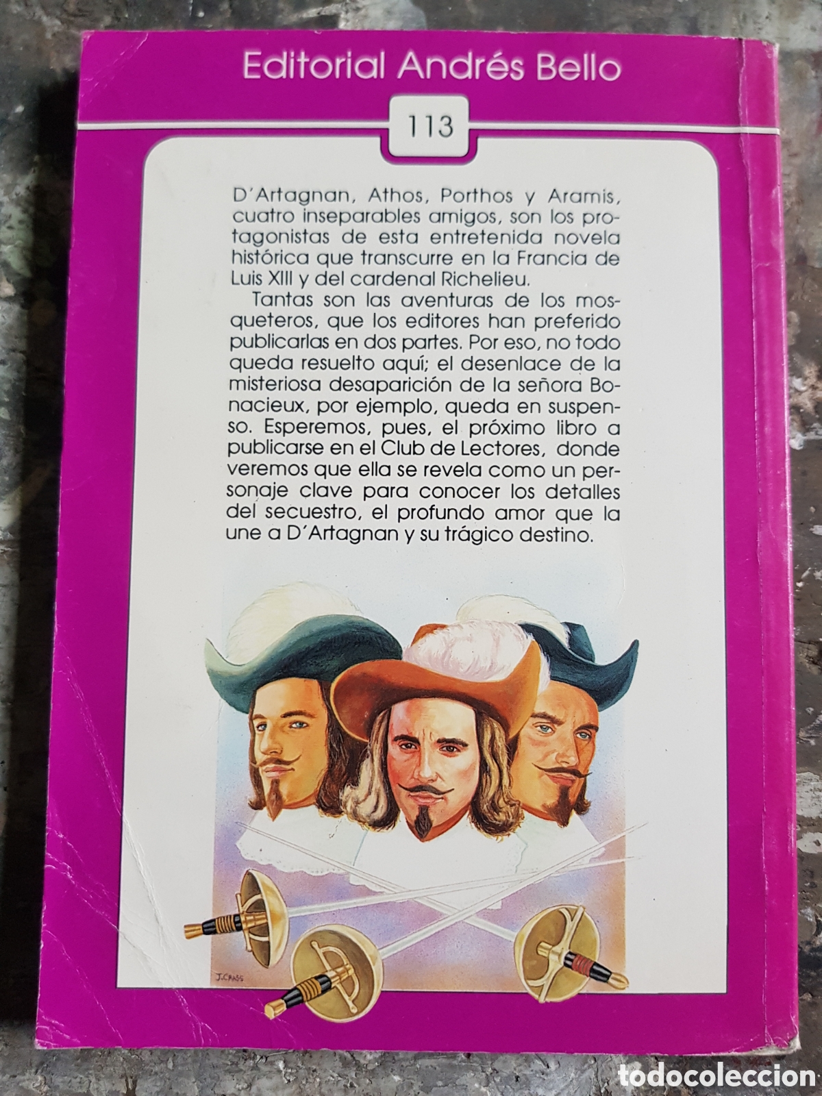 Libros de segunda mano: Los tres mosqueteros - Foto 2