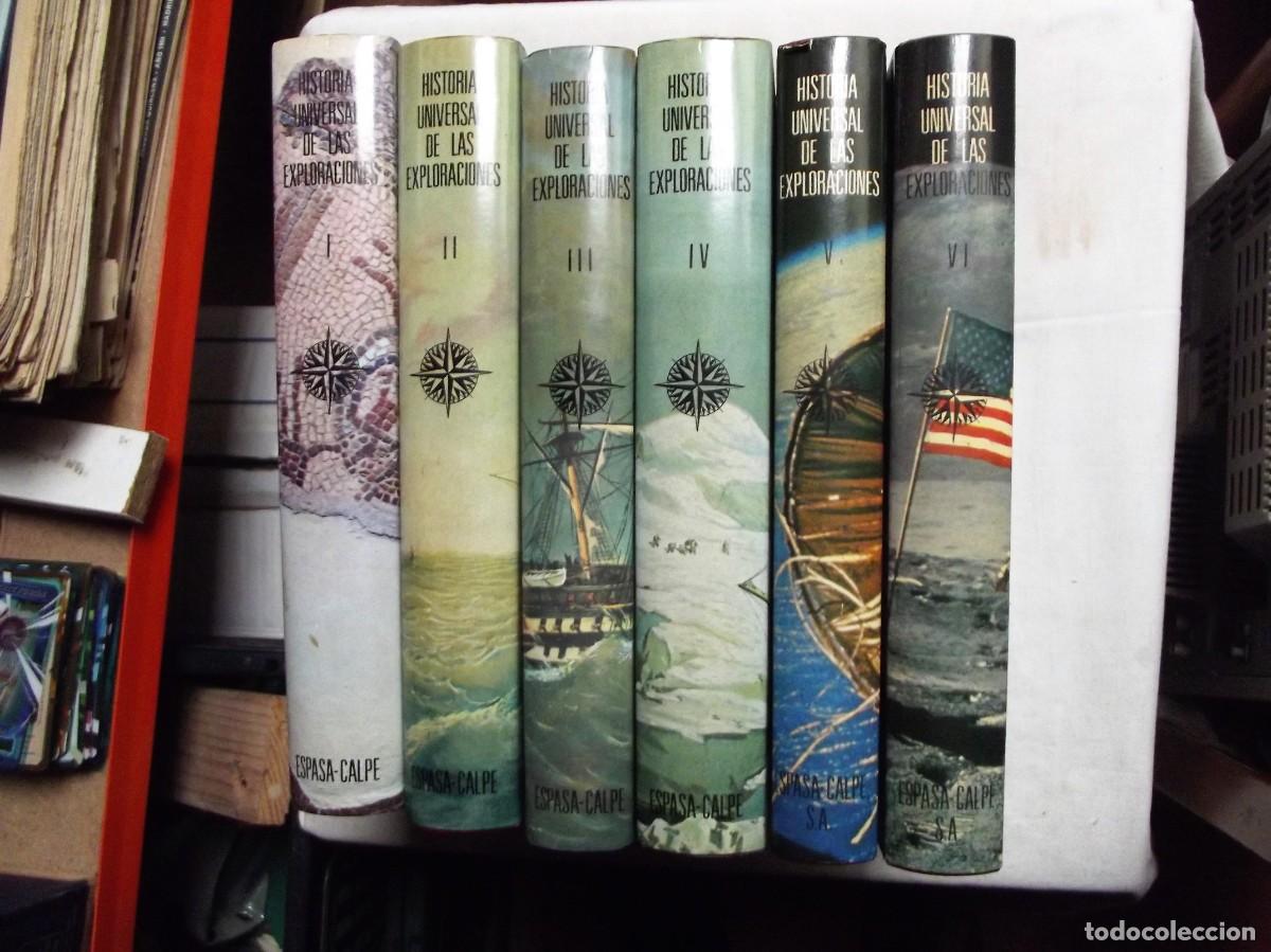 Libros de segunda mano: HISTORIA UNIVERSAL DE LAS EXPLORACIONES 6 TOMOS - Foto 1