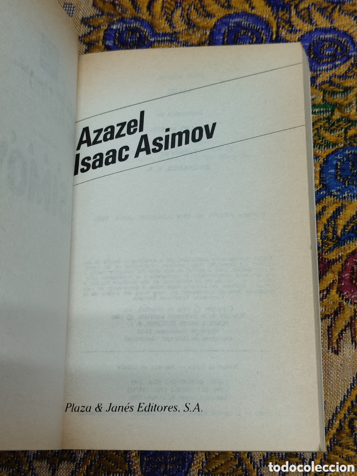 Libros de segunda mano: Azazel Isaac Asimov - Foto 4