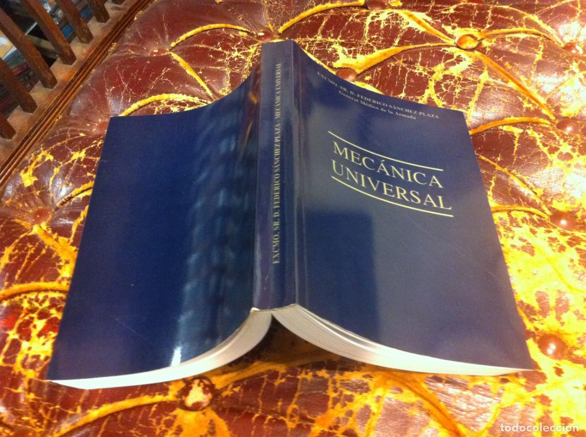 Libros de segunda mano: FEDERICO S&Aacute;NCHEZ PLAZA. MEC&Aacute;NICA UNIVERSAL. 2001 - Foto 1