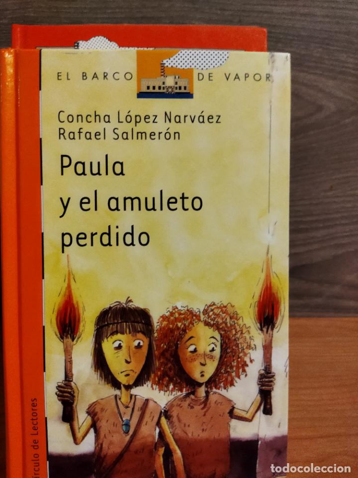 Libros de segunda mano: Paula y el amuleto perdido - Foto 1