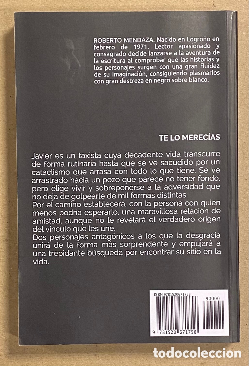 Libros de segunda mano: TE LO MEREC&Iacute;AS. ROBERTO MENDAZA. EXITBOOKS 2017. - Foto 6