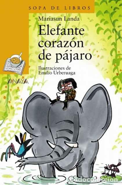 Libros de segunda mano: Elefante coraz&oacute;n de p&aacute;jaro - Landa, Mariasun - Foto 1