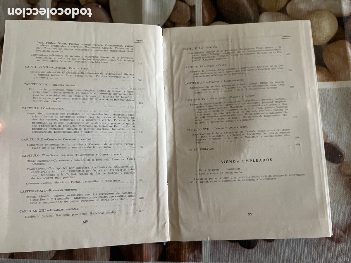 Libros de segunda mano: Rese&ntilde;a estad&iacute;stica prov de Cuenca 1958 - Foto 6