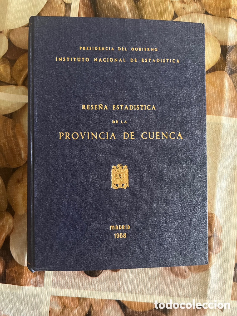 Libros de segunda mano: Rese&ntilde;a estad&iacute;stica prov de Cuenca 1958 - Foto 1
