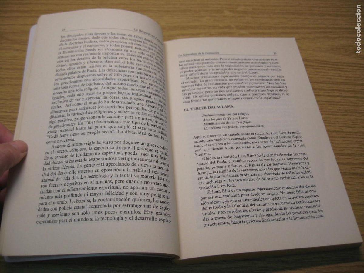 Libros de segunda mano: LA BUSQUEDA DEL DESPERTAR. XIV DALAI LAMA. EDICIONES DHARMA 1996 - Foto 8