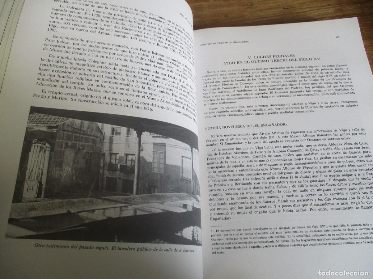 Libros de segunda mano: VV.AA. Vigo en su historia W18565 - Foto 6