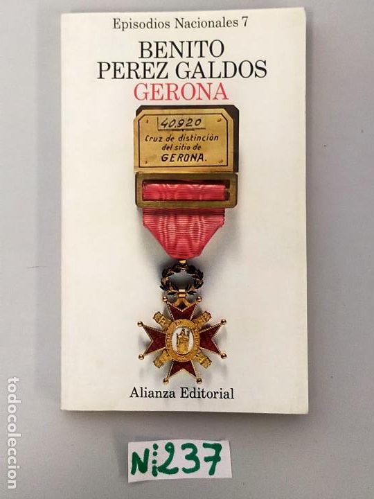 Libros de segunda mano: Benito Perez Galdos Gerona - Foto 1