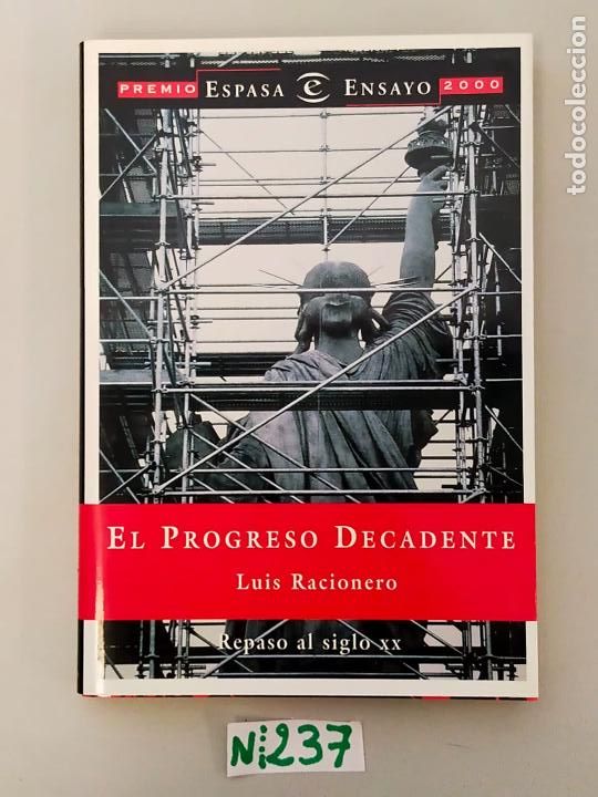 Libros de segunda mano: El Progreso decadente - Foto 1