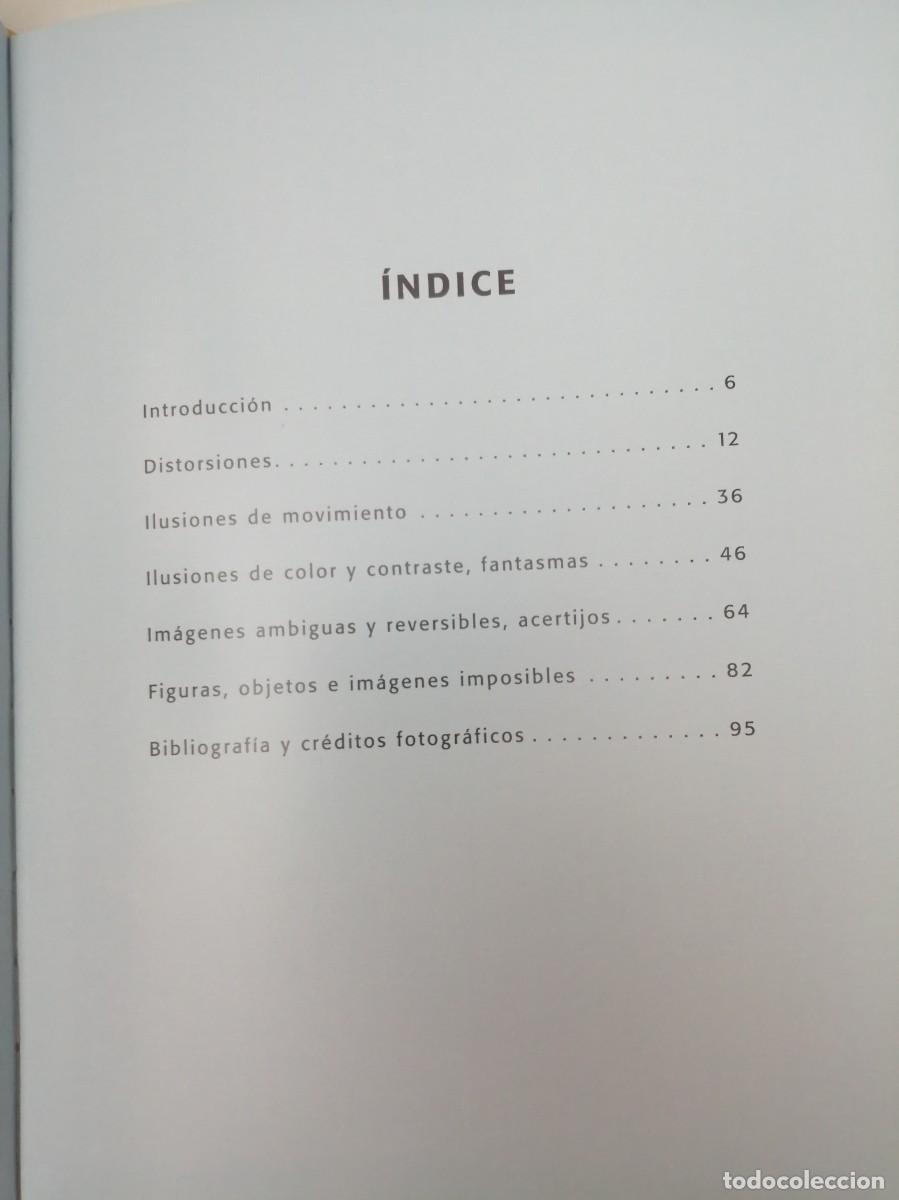 Libros de segunda mano: Ilusiones &Oacute;pticas (Tapa dura) - Foto 3