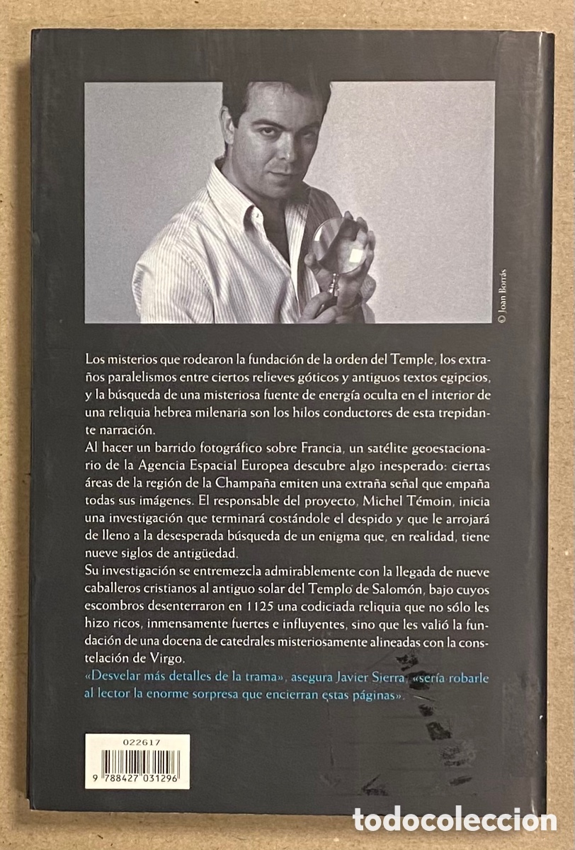 Libros de segunda mano: LAS PUERTAS TEMPLARIAS. JAVIER SIERRA. EDICIONES MART&Iacute;NEZ ROCA 2000. - Foto 6