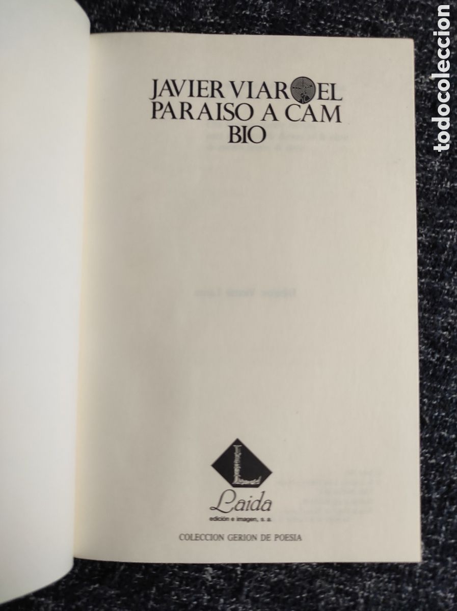 Libros de segunda mano: EL PARA&Iacute;SO A CAMBIO. / JAVIER VIAR. -ED. LAIDA EDICIONES - Foto 3