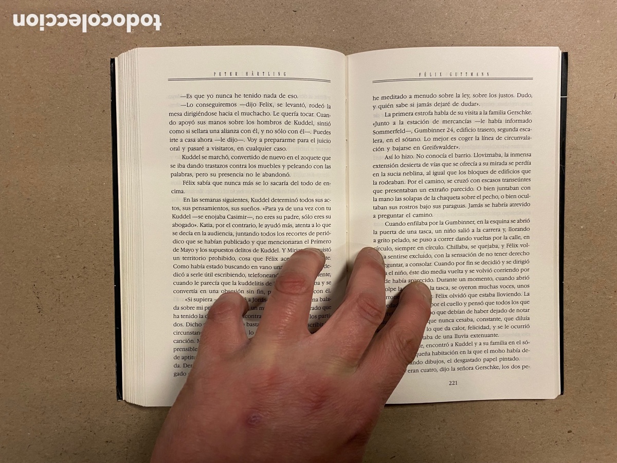 Libros de segunda mano: FELIX GUTTMANN. PETER H&Auml;RTLING. EDICIONES VERSAL 1990. - Foto 5