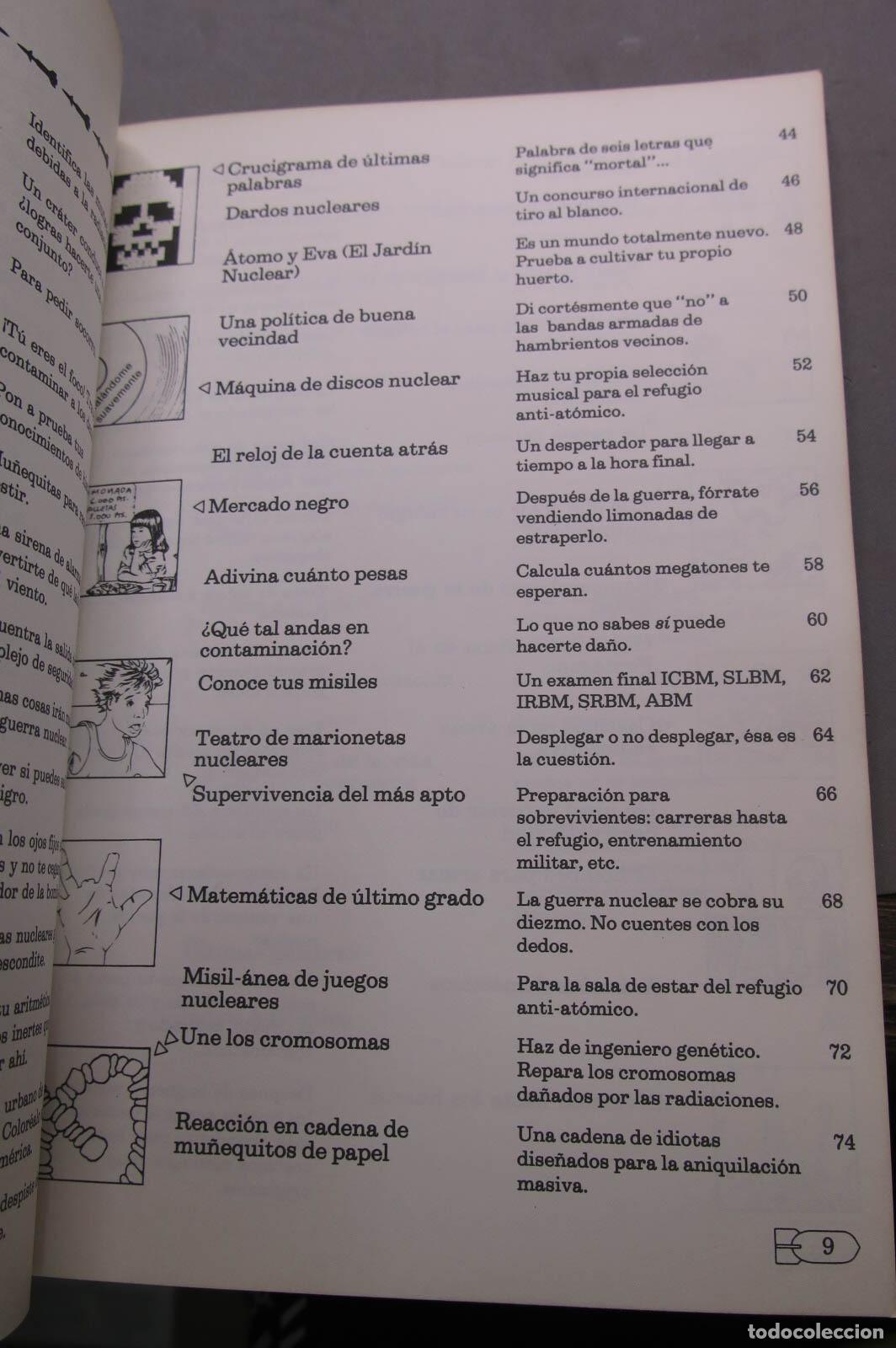 Libros de segunda mano: El Libro loco de la guerra nuclear. Lange - Foto 3