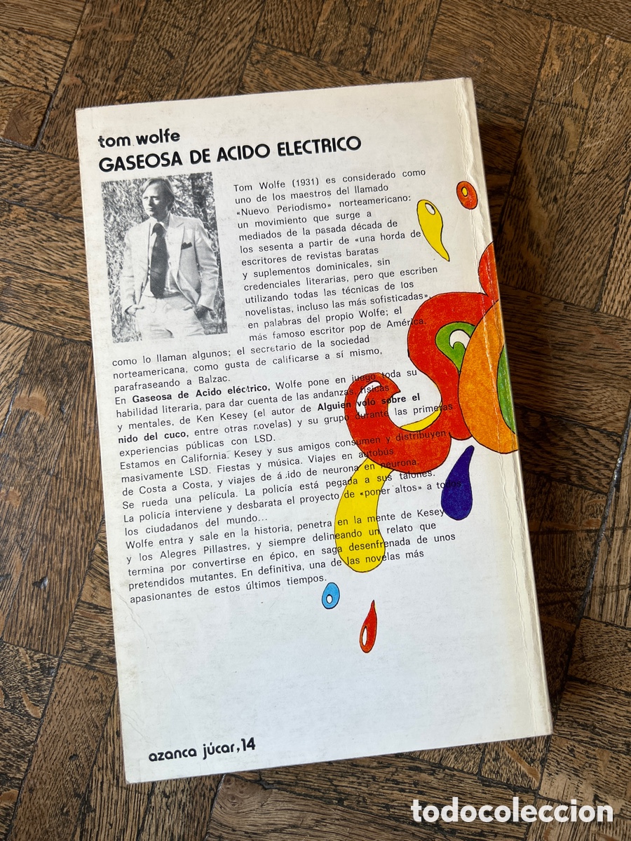 Libros de segunda mano: Gaseosa de &aacute;cido el&eacute;ctrico - Tom Wolfe - J&uacute;car (1978) - Foto 5