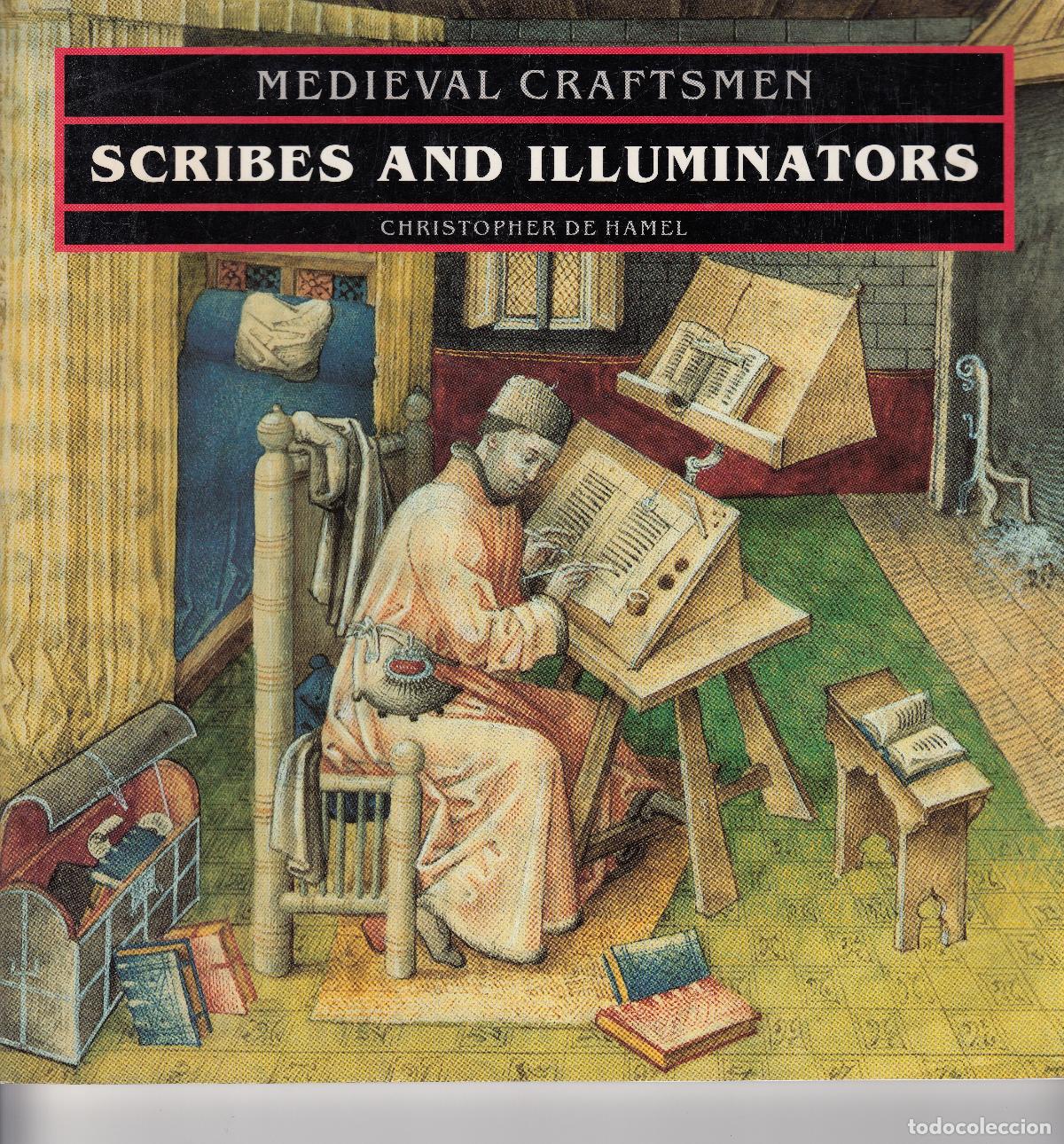 Libros de segunda mano: Scribes and Illuminators - Christopher de Hamel - Medieval Craftsmen. Copistas e Iluminadores - Foto 1