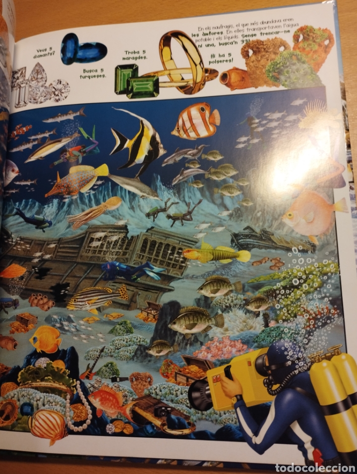 Libros de segunda mano: BUSCA ELS ANIMALS AQU&Agrave;TICS (SUSAETA) - Foto 4