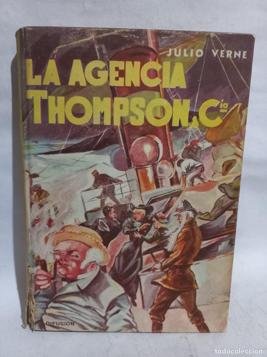 Libros de segunda mano: Julio Verne - La Agencia Thompson - 1952 - Foto 1