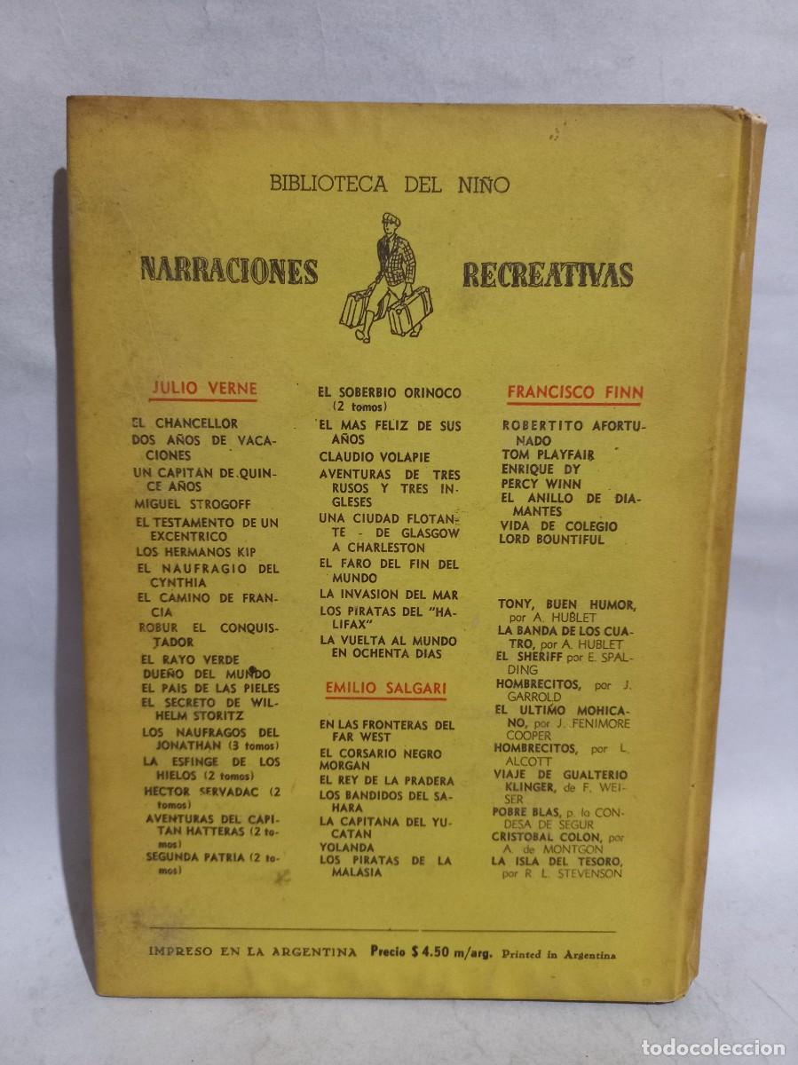 Libros de segunda mano: Julio Verne - Las Indias Negras - 1953 - Foto 3