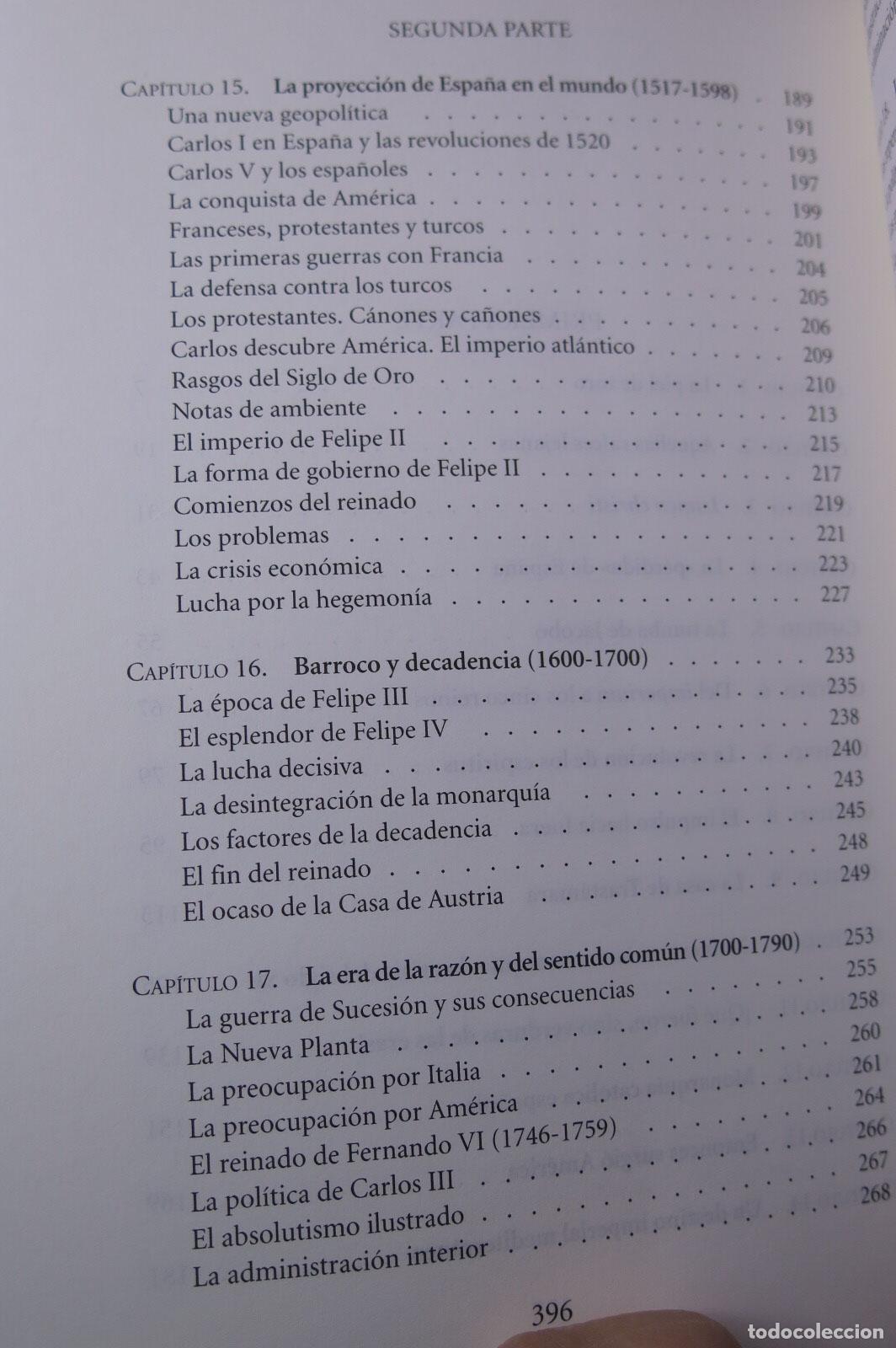 Libros de segunda mano: Breve historia de los espa&ntilde;oles. Jos&eacute; Luis Comellas - Foto 3