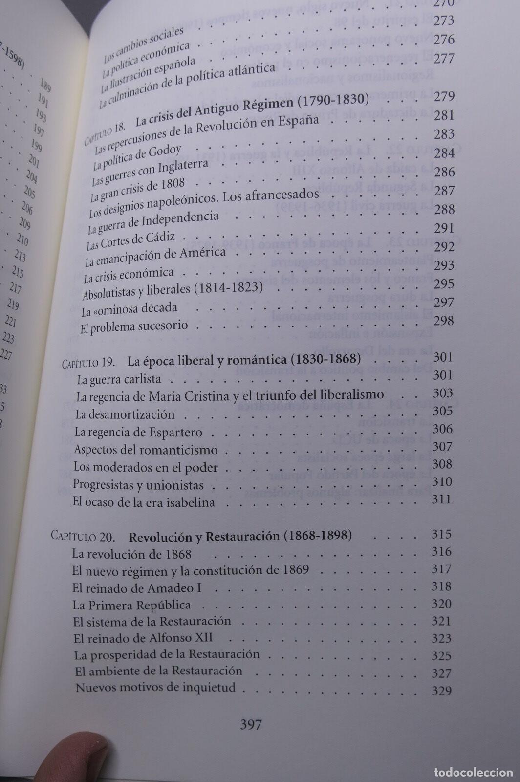 Libros de segunda mano: Breve historia de los espa&ntilde;oles. Jos&eacute; Luis Comellas - Foto 4