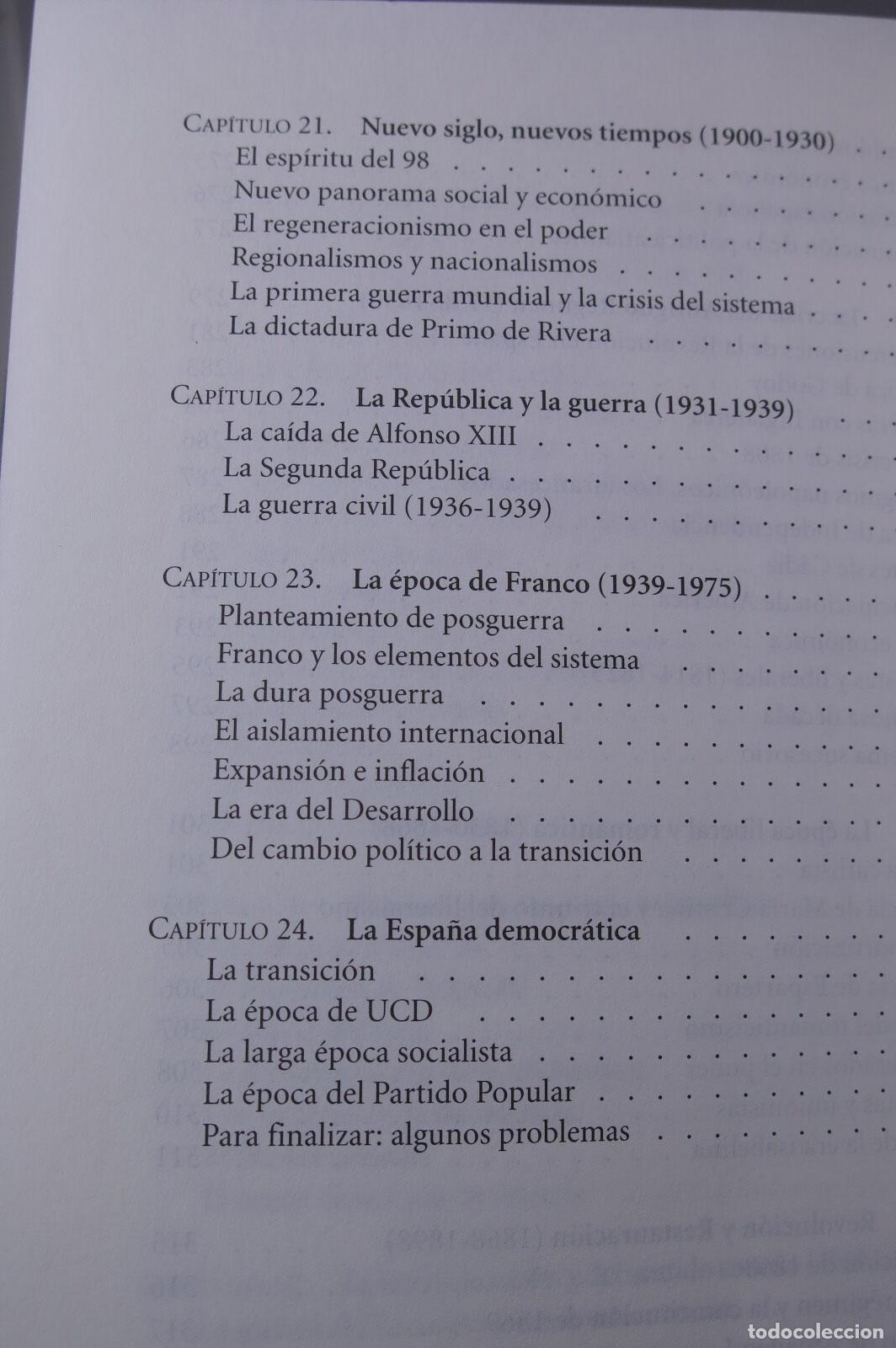 Libros de segunda mano: Breve historia de los espa&ntilde;oles. Jos&eacute; Luis Comellas - Foto 5