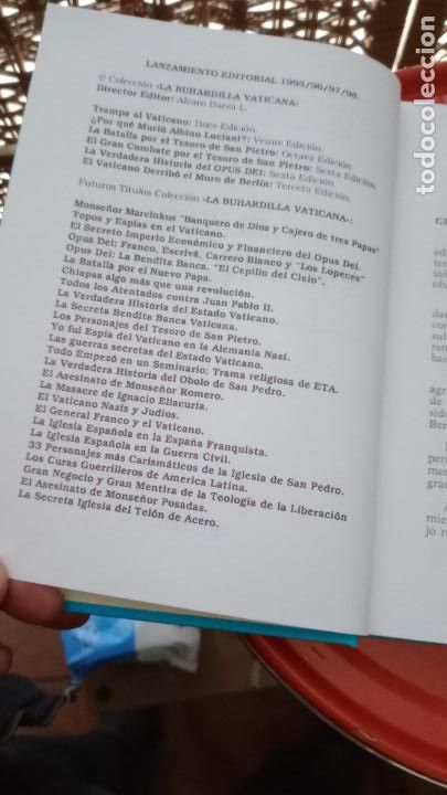 Libros de segunda mano: EL VATICANO DERRIBO EL MURO DE BERLIN - Baeza L., Alvaro - Foto 5