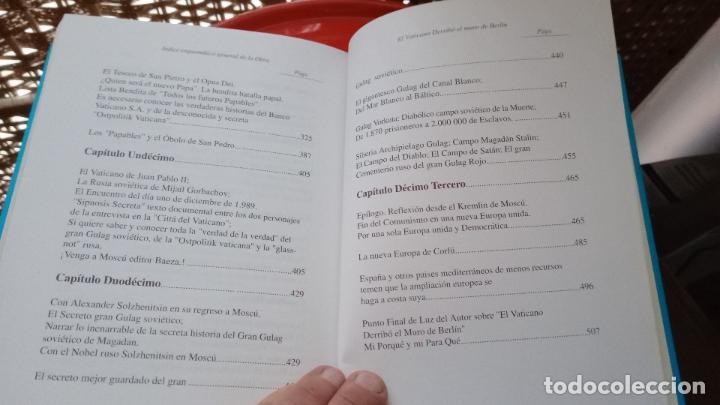 Libros de segunda mano: EL VATICANO DERRIBO EL MURO DE BERLIN - Baeza L., Alvaro - Foto 11