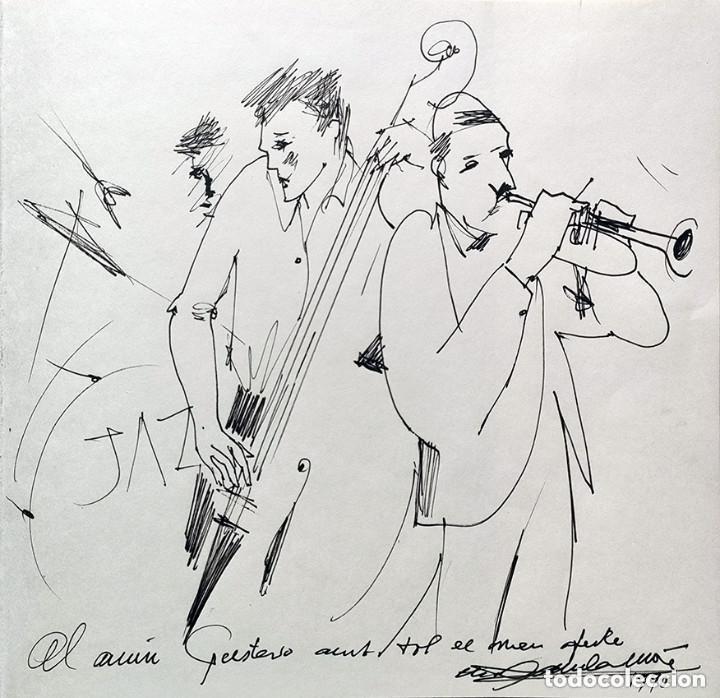 Libros de segunda mano: Jazz. Dibujo original de Aguilar More en libro 30 de Jazz