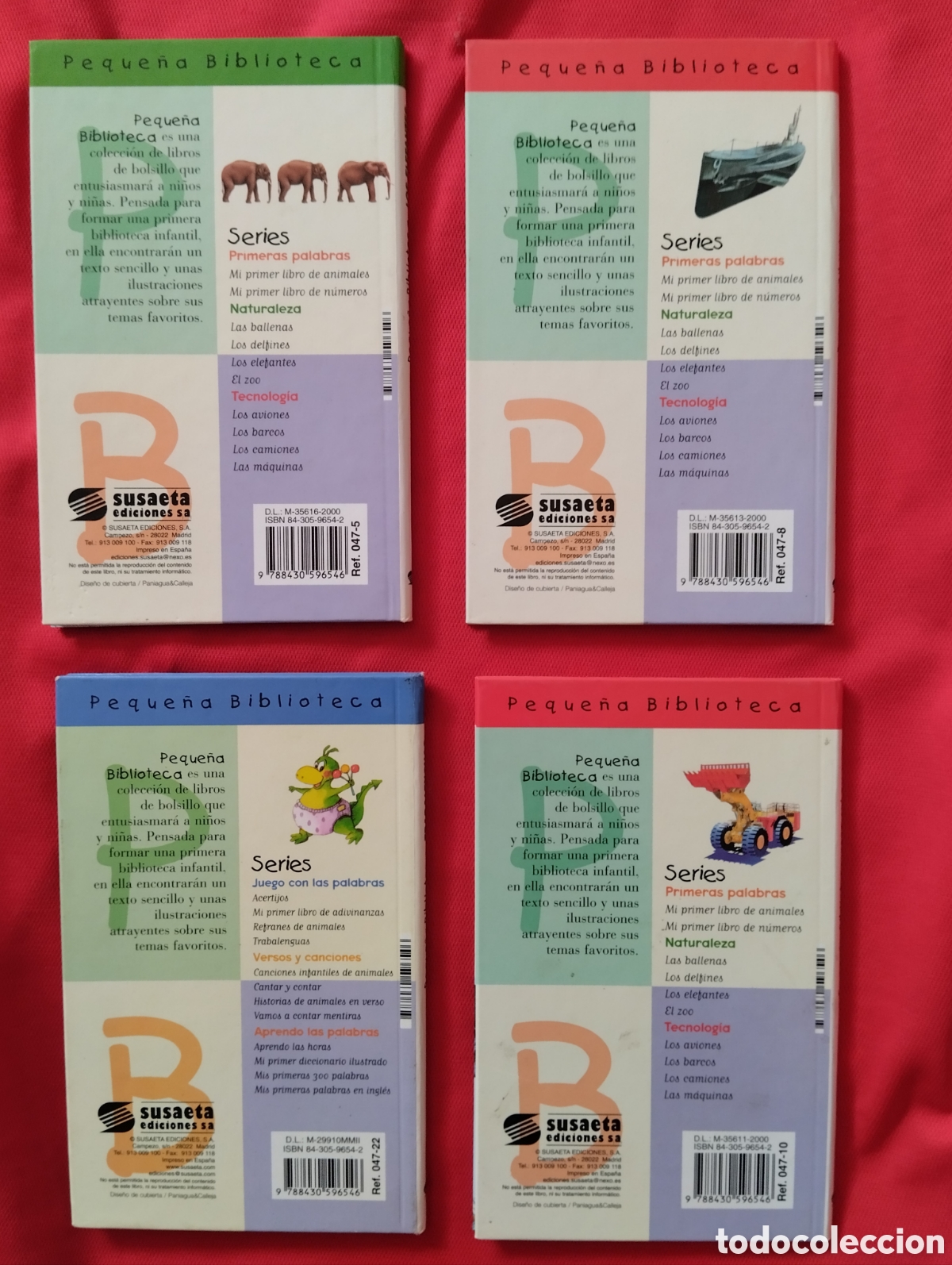 Libros de segunda mano: Lote 4 libros PEQUE&Ntilde;A BIBLIOTECA SUSAETA - Foto 2
