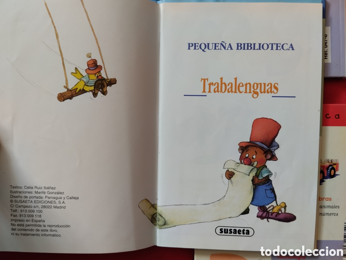 Libros de segunda mano: Lote 4 libros PEQUE&Ntilde;A BIBLIOTECA SUSAETA - Foto 3