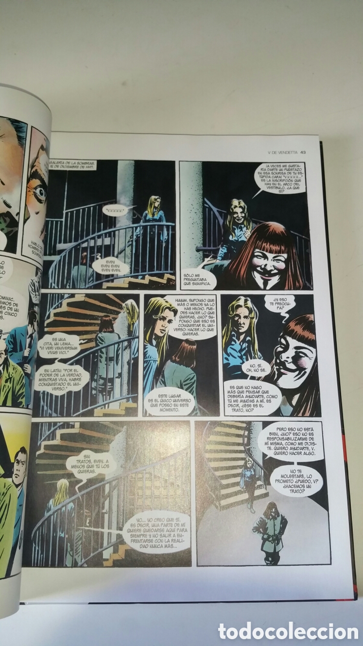 Libros de segunda mano: V de vendetta. Alan Moore, editorial planeta de Agostoni. S. A. , 2008. - Foto 7