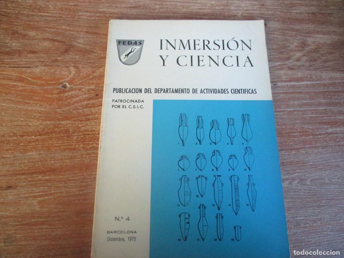 Libros de segunda mano: INMERSI&Oacute;N Y CIENCIA N&ordm;4 - Foto 1