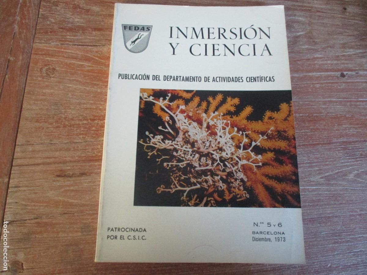 Libros de segunda mano: INMERSI&Oacute;N Y CIENCIA N&ordm; 5 Y 6 W18623 - Foto 1