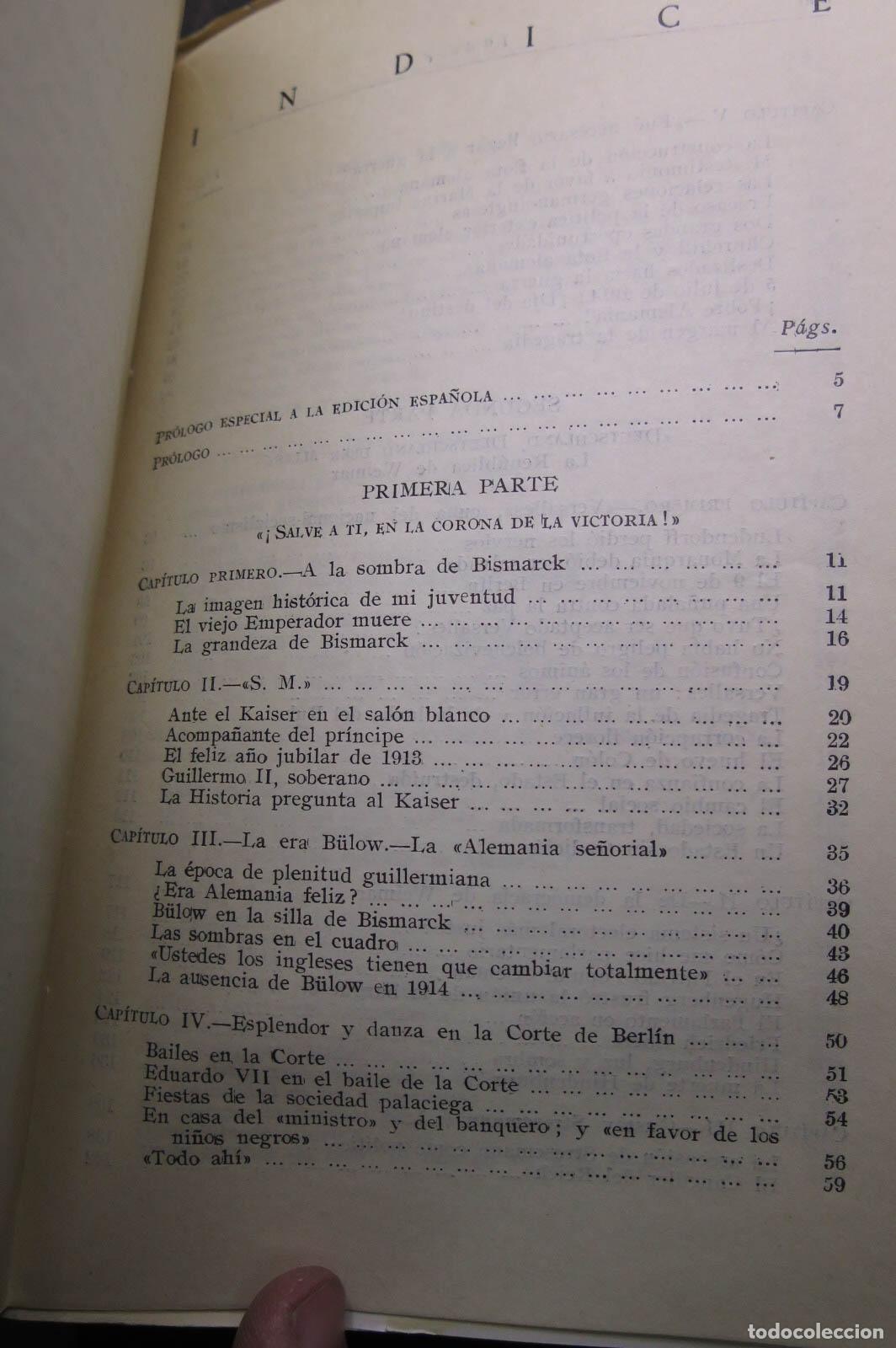 Libros de segunda mano: Del Kaiser al Canciller Adenauer. Rheinbaben - Foto 2
