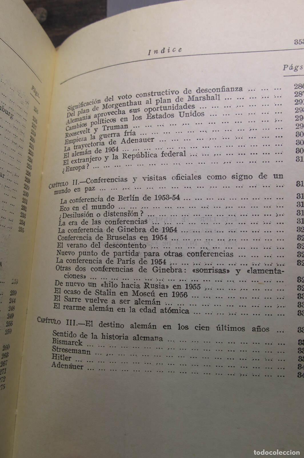 Libros de segunda mano: Del Kaiser al Canciller Adenauer. Rheinbaben - Foto 6