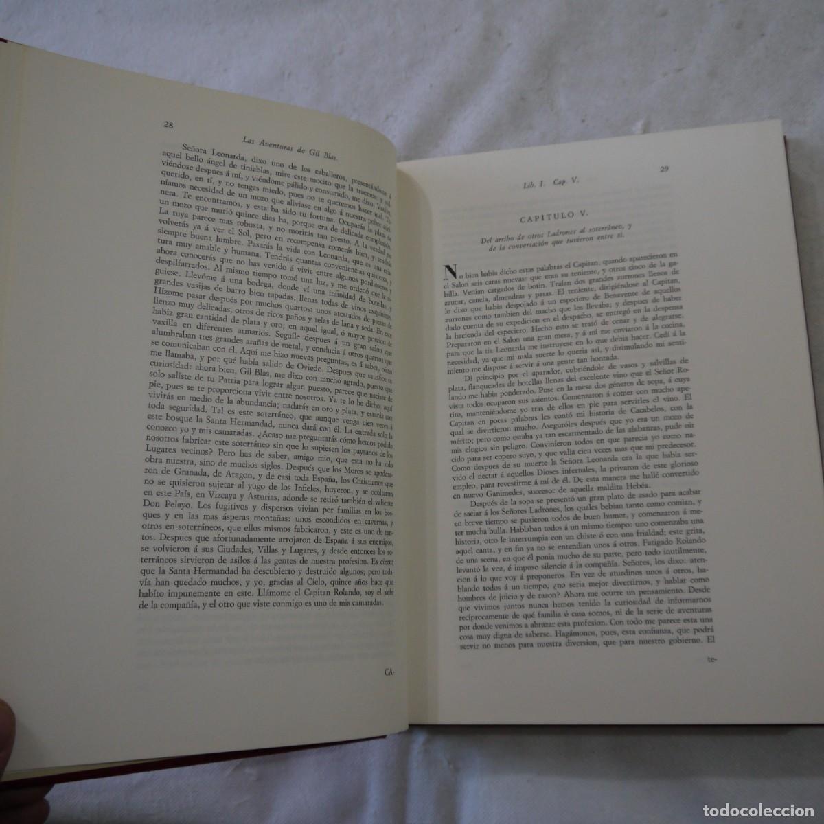Libros de segunda mano: AVENTURAS DE GIL BLAS DE SANTILLANA - EDICIONES DEL MORAL - 1984 - Foto 8