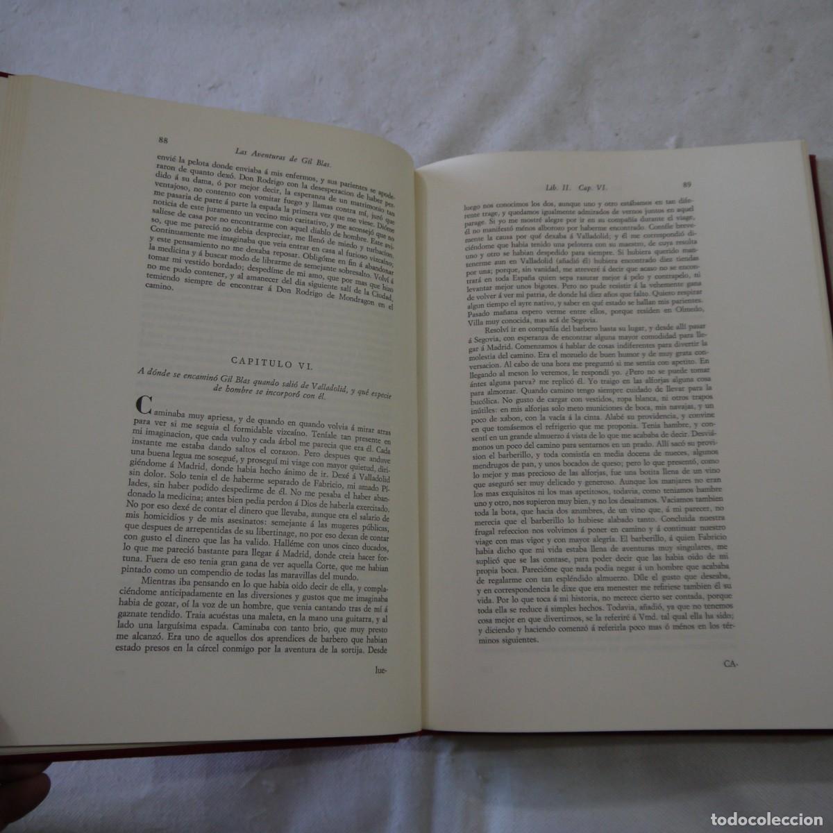 Libros de segunda mano: AVENTURAS DE GIL BLAS DE SANTILLANA - EDICIONES DEL MORAL - 1984 - Foto 10